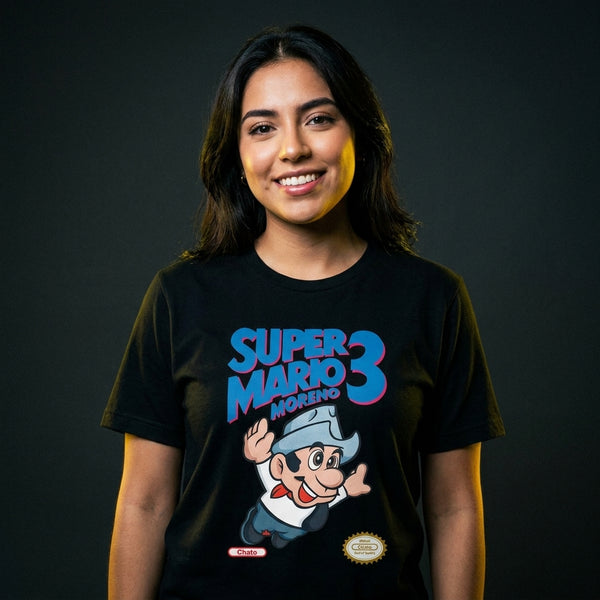 Fan SuperStar con playera Nintendo Mario