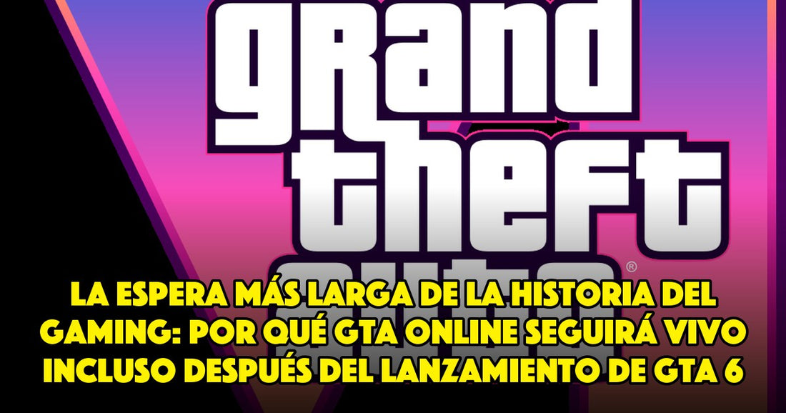 La espera más larga de la historia del gaming: por qué GTA Online seguirá vivo incluso después del lanzamiento de GTA 6