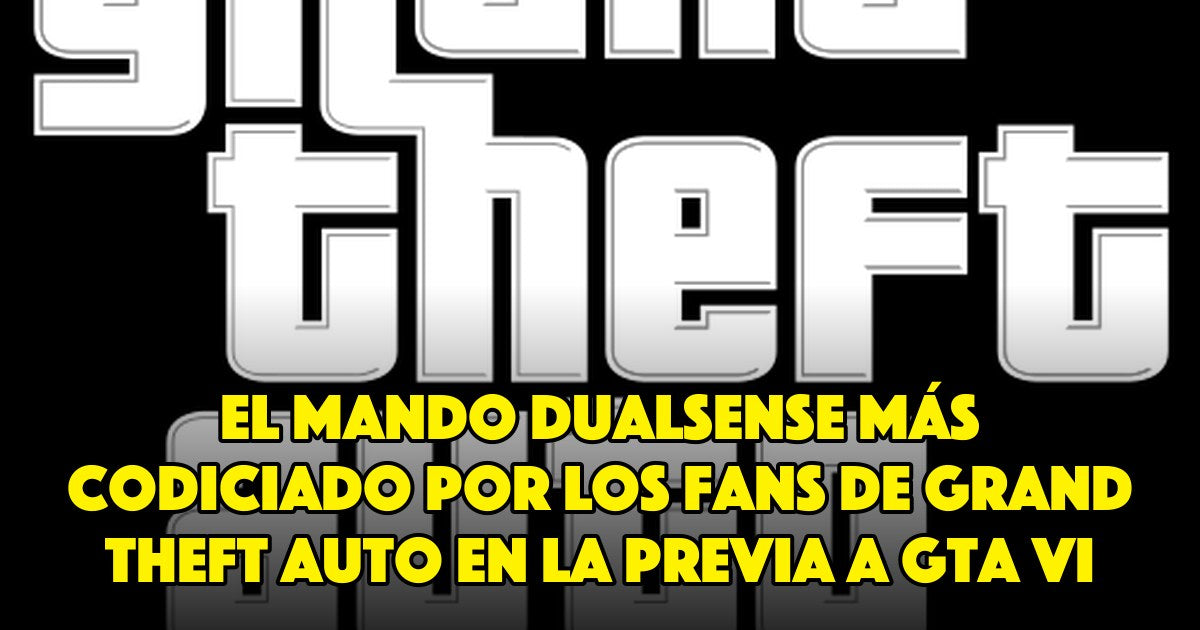 El mando DualSense más codiciado por los fans de Grand Theft Auto en la previa a GTA VI