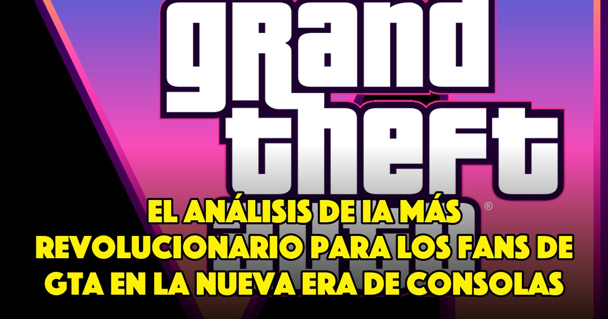 El análisis de IA más revolucionario para los fans de GTA en la nueva era de consolas