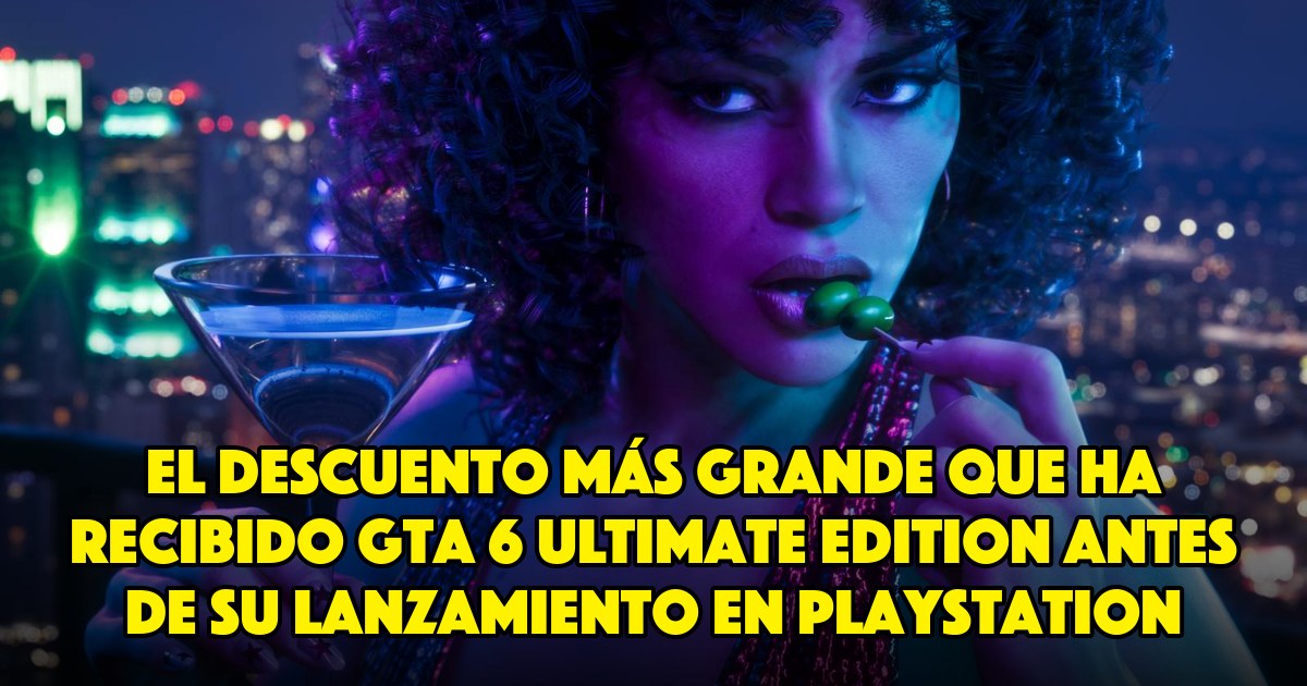El descuento más grande que ha recibido GTA 6 Ultimate Edition antes de su lanzamiento en PlayStation