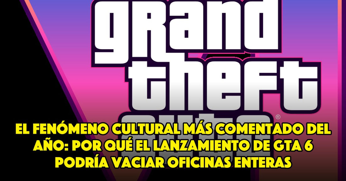 El fenómeno cultural más comentado del año: por qué el lanzamiento de GTA 6 podría vaciar oficinas enteras