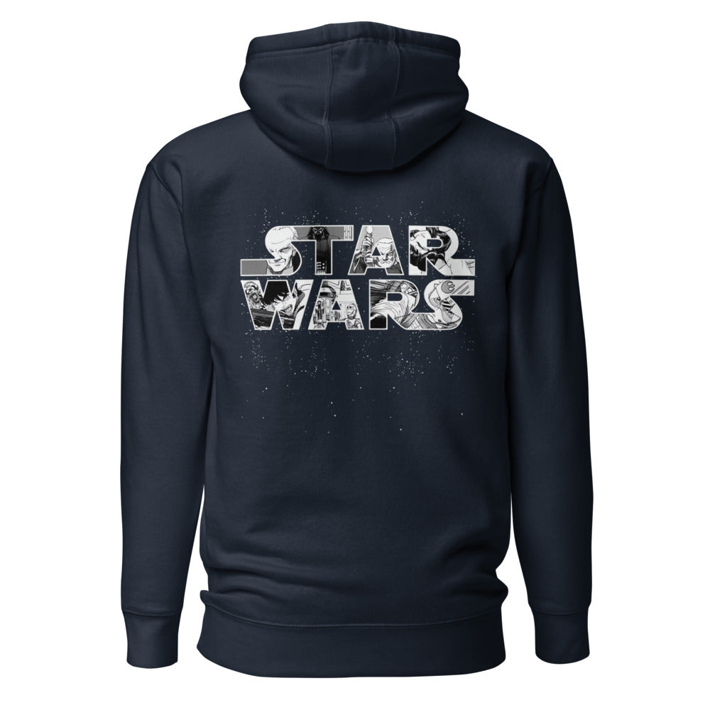 Hoodie Anime Star Wars - Espalda