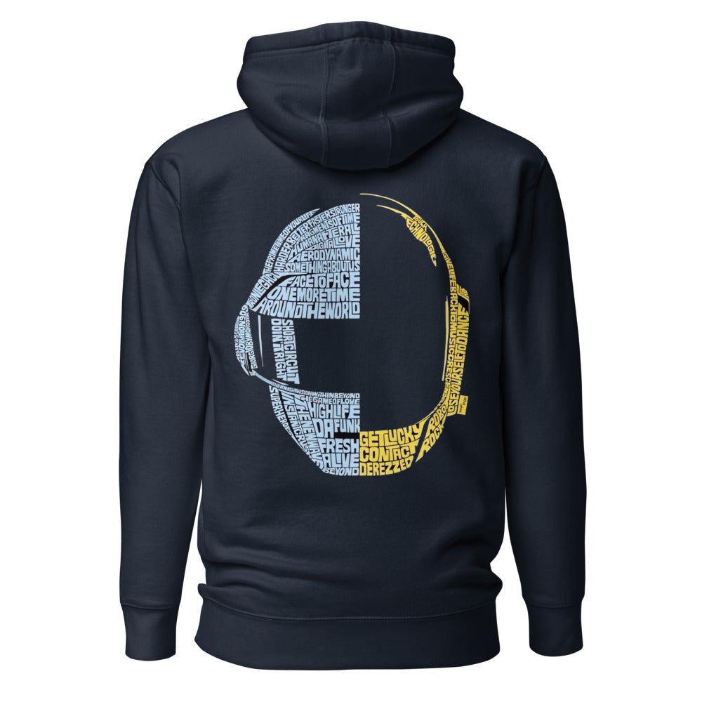 Hoodie Daft Punk - Espalda