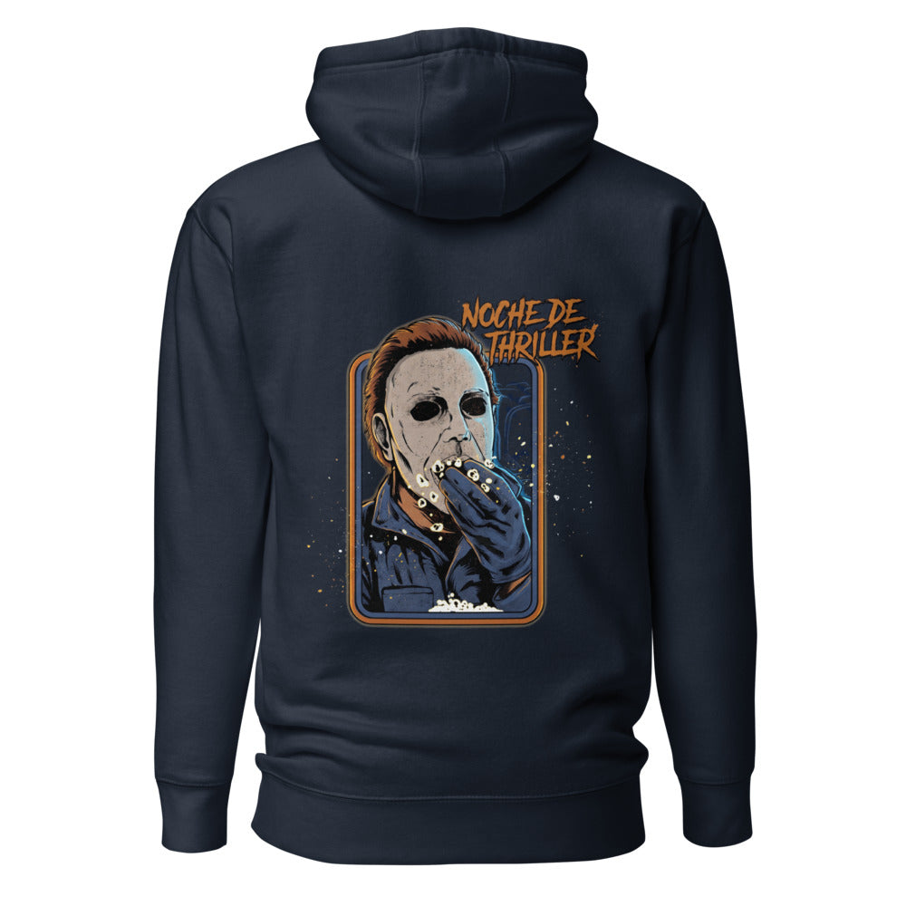 Hoodie Michael Myers Noche De Thriller Palomitas - Espalda