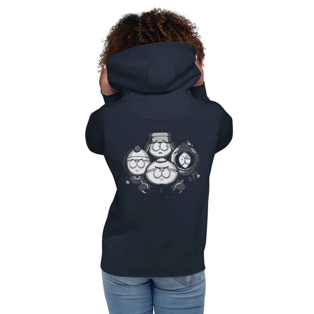 Hoodie South Park Rhapsody - Modelo femenina espalda