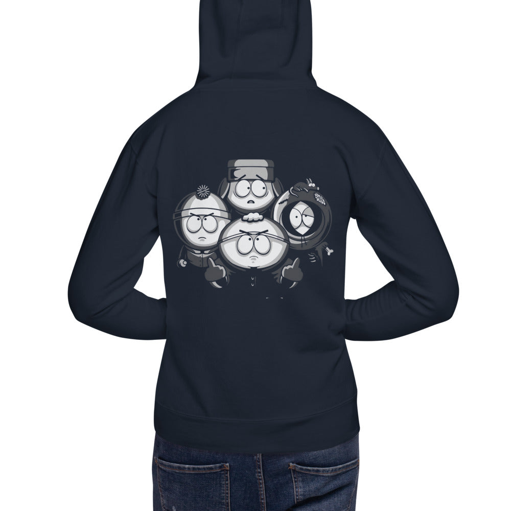Hoodie South Park Rhapsody - Modelo masculino espalda