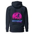 Hoodie Terminator Los Angeles Synthwave Endoskeleton - Espalda