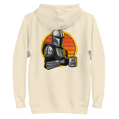 Hoodie #1 Dad Mandalorian - Plano