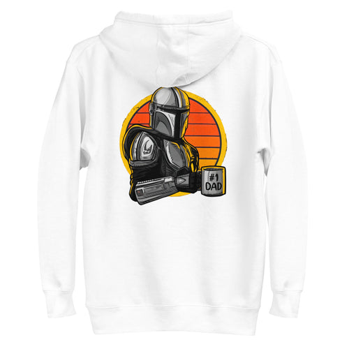 Hoodie #1 Dad Mandalorian - Plano