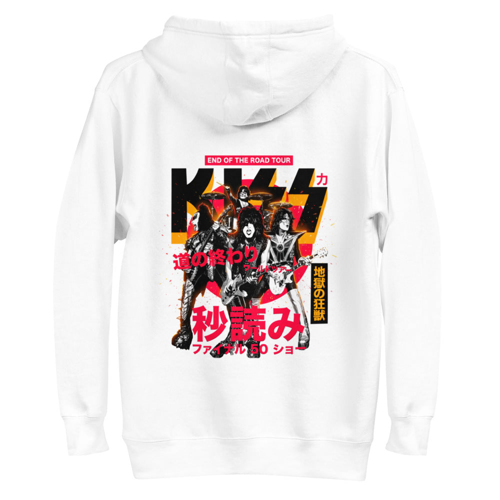 Hoodie KISS End Of The Road Tour Kanji - Plano