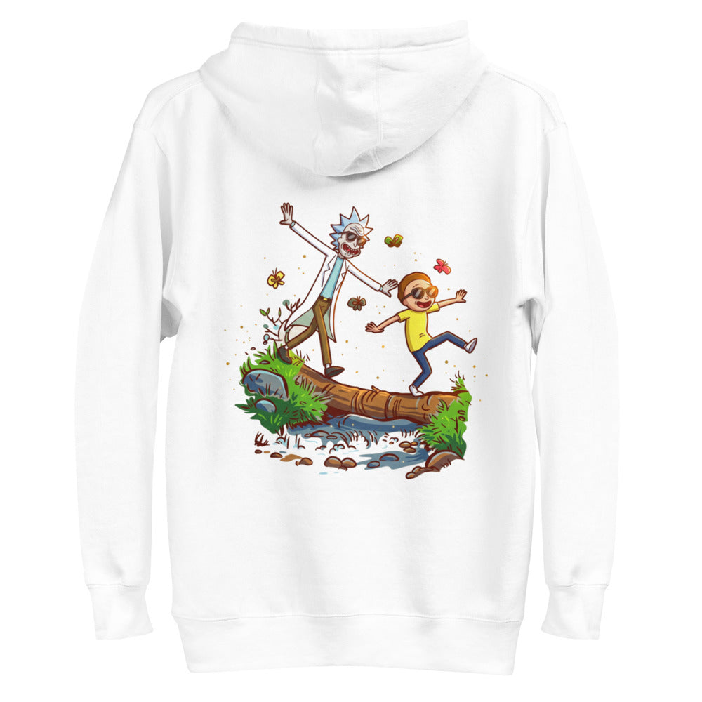 Hoodie Rick And Morty Balancing Log Sunglasses - Plano