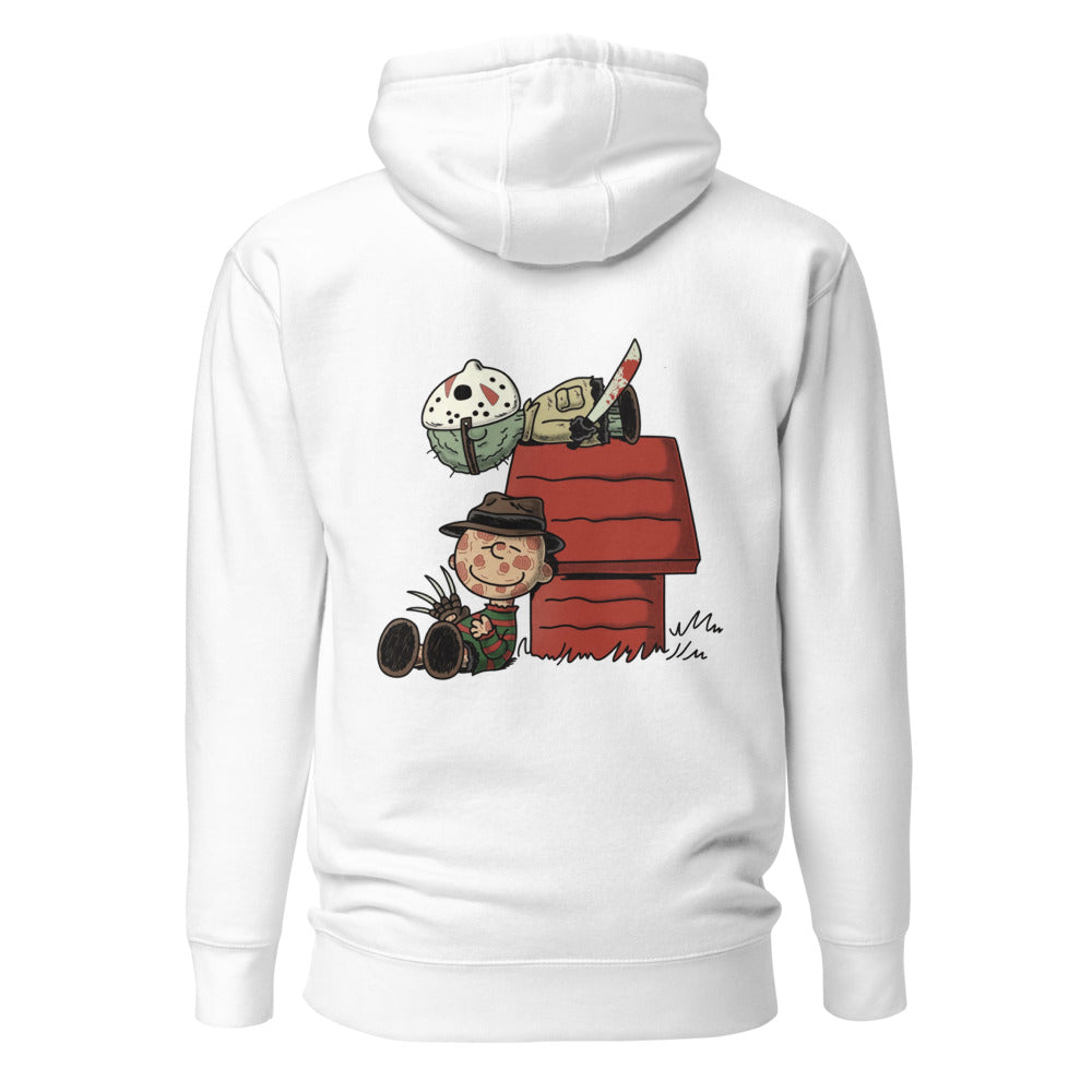 Hoodie Slasher Brown - Espalda