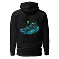 Hoodie Alien Xenomorph Pool Float Green Cocktail - Espalda