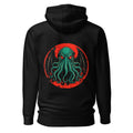 Hoodie Cthulhu Red Eyes Bat Wings - Espalda