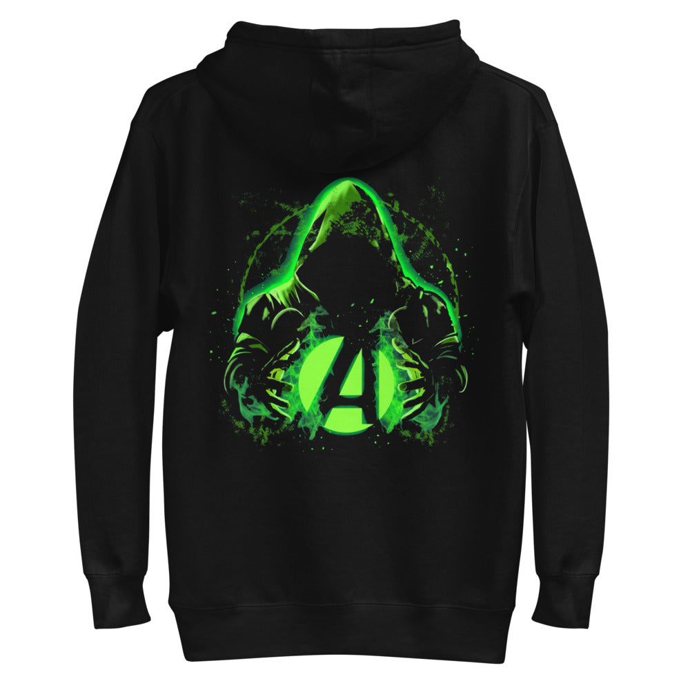 Hoodie Doctor Doom Holds The Fantastic Four - Plano
