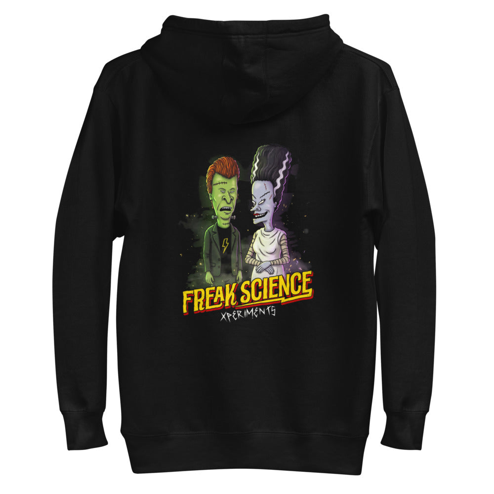 Hoodie Freak Science Xperiments Frankenstein Bride - Plano