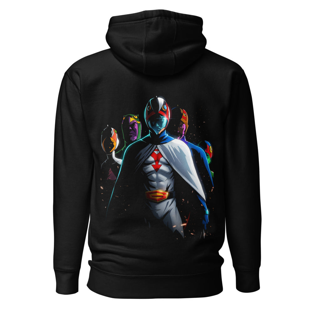 Hoodie Gatchaman Ken The Eagle Team - Espalda