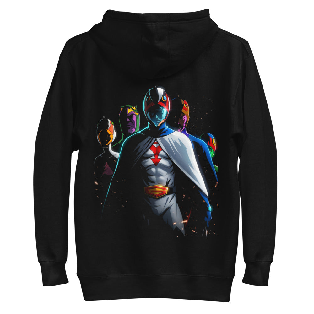Hoodie Gatchaman Ken The Eagle Team - Plano