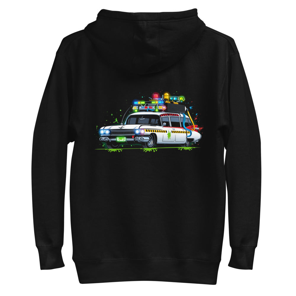 Hoodie Ghostbusters Ecto-1 Green Slime Roof Lights - Plano