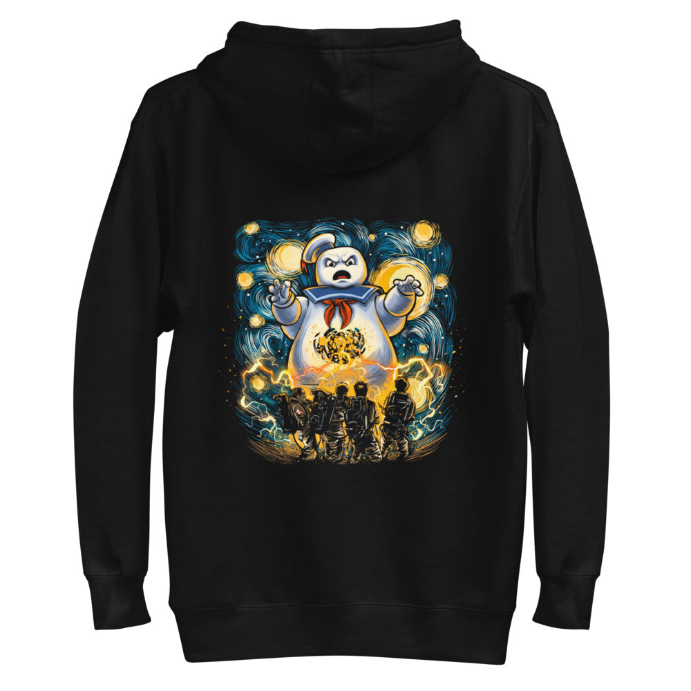 Hoodie Ghostbusters Stay Puft Starry Night - Plano