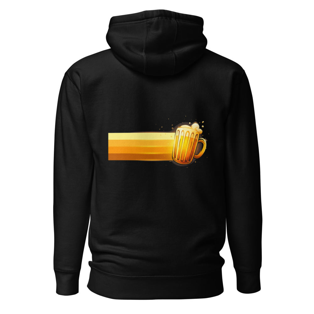 Hoodie Golden Beer Mug Foam - Espalda