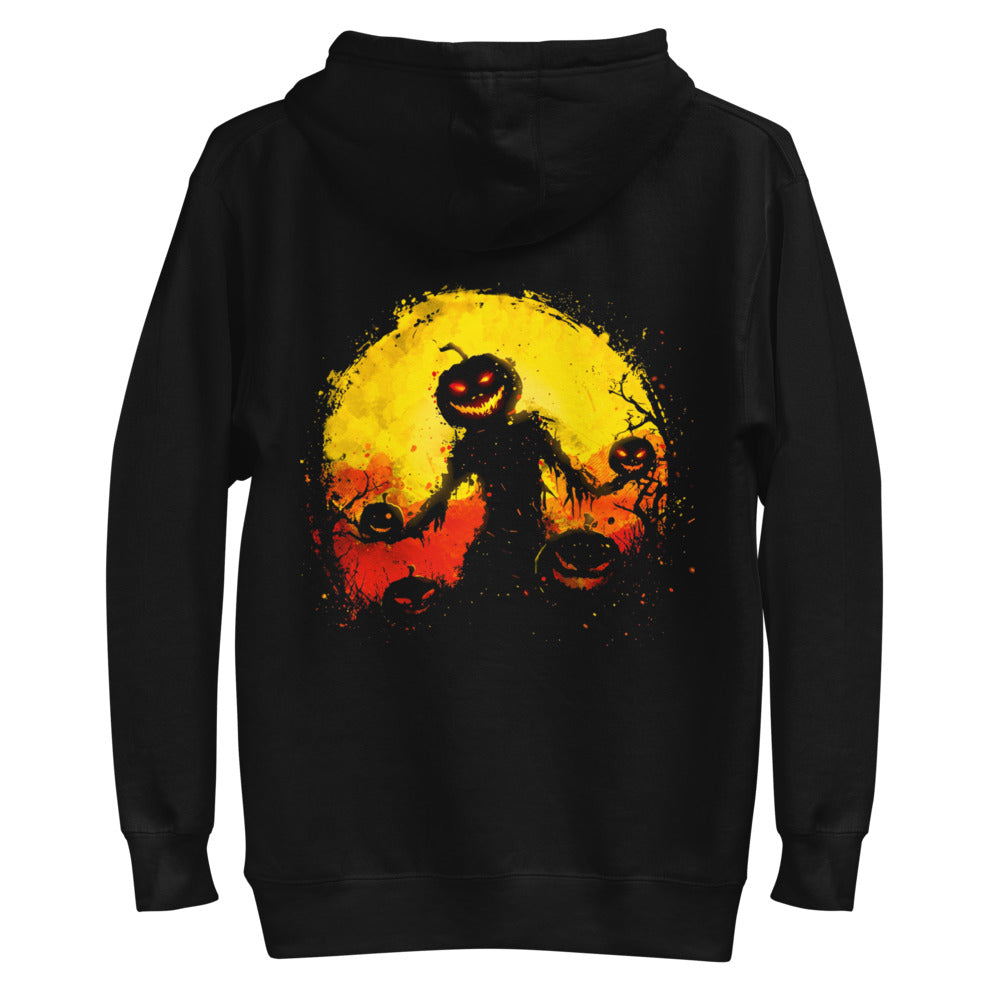 Hoodie Halloween Pumpkin Scarecrow Moon - Plano