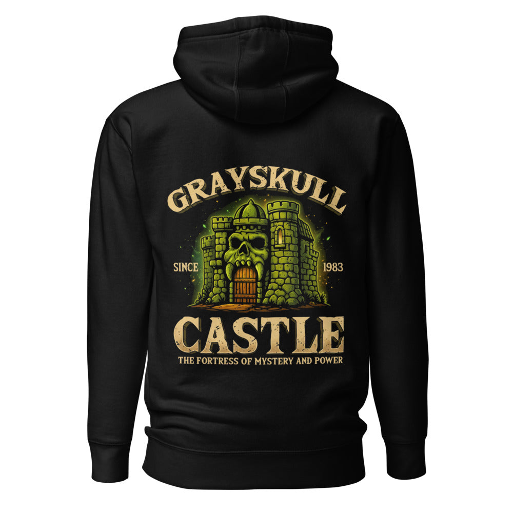 Hoodie He-Man Grayskull Castle Fortress Of Mystery And Power - Espalda