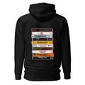 Hoodie Hip Hop Cassette Stack NWA 2Pac Wu-Tang - Espalda