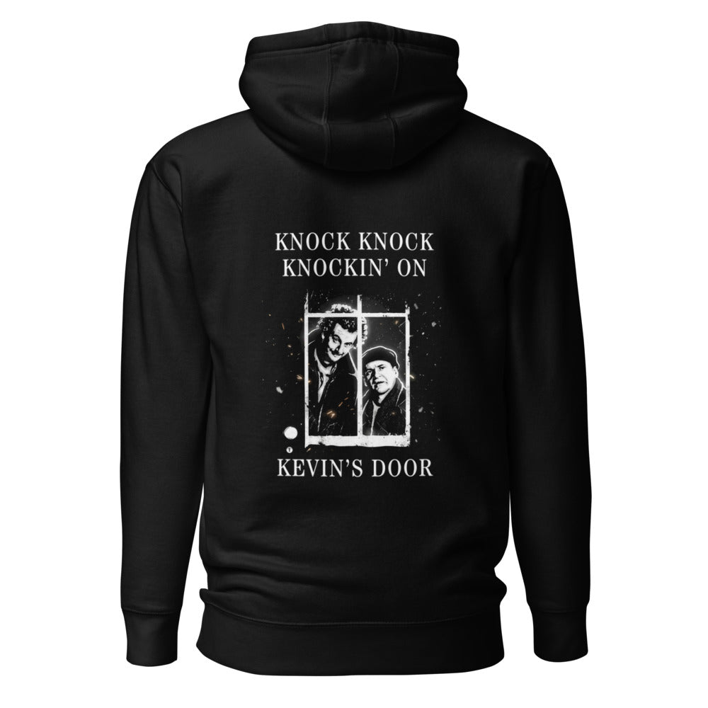 Hoodie Home Alone Knock Knock Kevin Door - Espalda