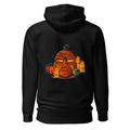 Hoodie Iron Mask Jack O Lantern Candles - Espalda