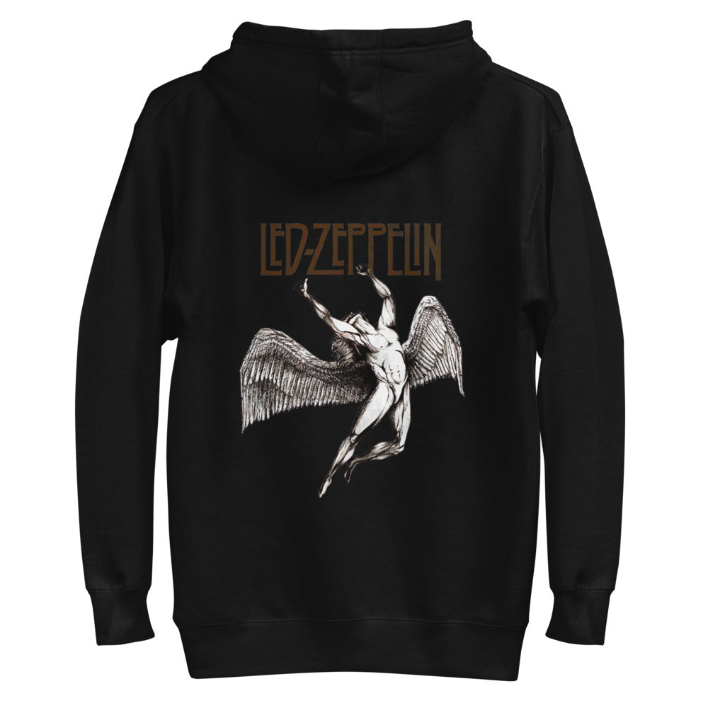 Hoodie Led Zeppelin Angel - Plano