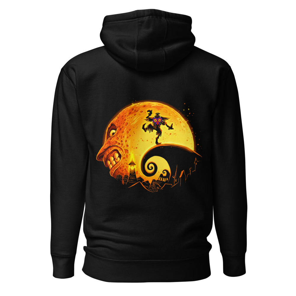 Hoodie Majora's Mask Skull Kid Spiral Hill Moon - Espalda