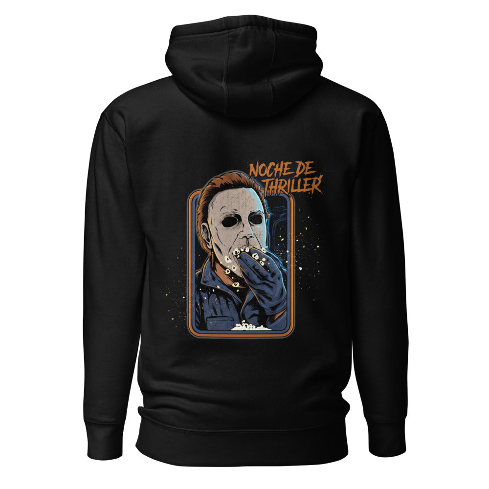 Hoodie Michael Myers Noche De Thriller Palomitas - Espalda