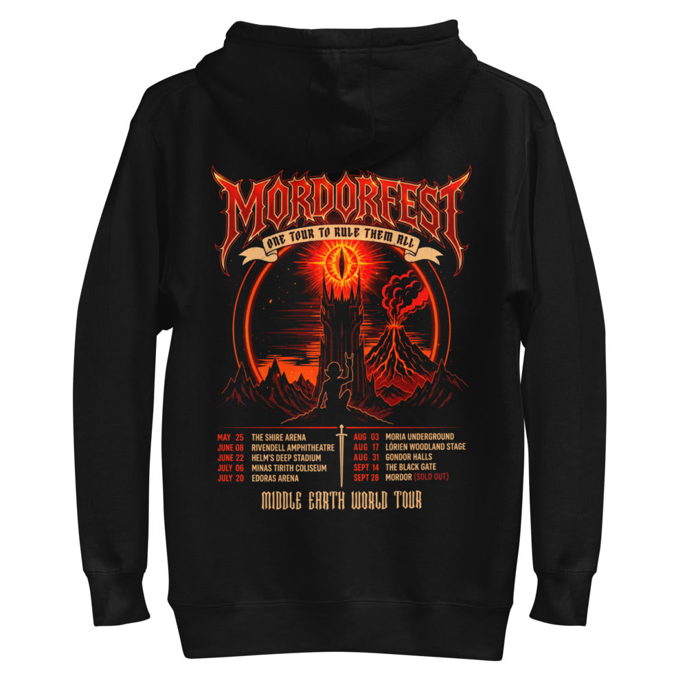 Hoodie Mordorfest One Tour To Rule Them All - Plano