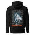 Hoodie More Human Than Human Geometric Unicorn - Espalda