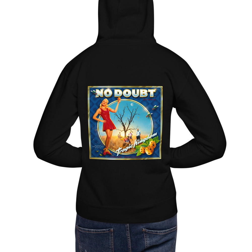 Hoodie No Doubt Tragic Kingdom Album Cover - Modelo masculino espalda