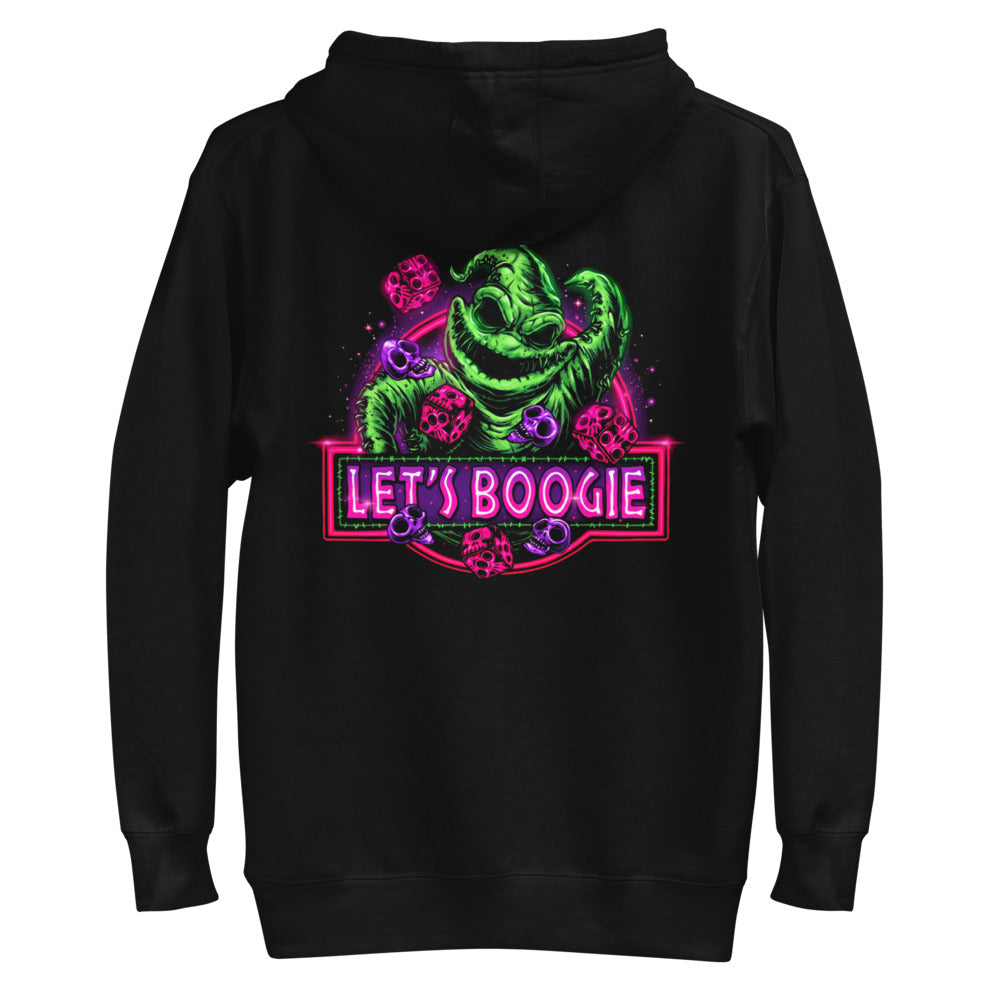 Hoodie Oogie Boogie Lets Boogie Neon Dice - Plano