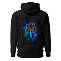 Hoodie Optimus Prime Neon Outline Nebula - Espalda