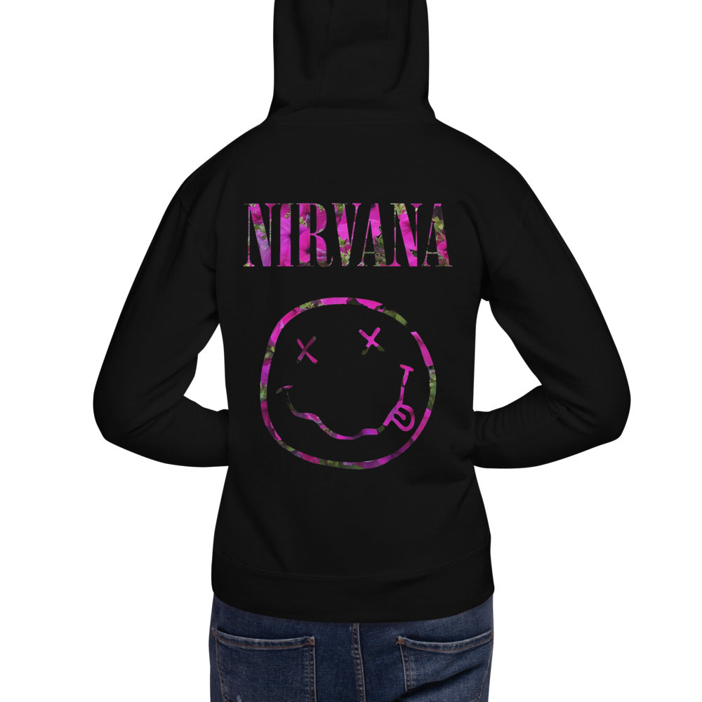 Hoodie Psychedelic Nirvana - Modelo masculino espalda