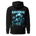 Hoodie Radiohead Kid A Cyan Glitch Face - Espalda