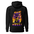 Hoodie Skeletor Castle Grayskull Flames - Espalda