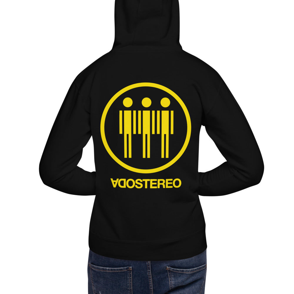 Hoodie Soda Stereo - Modelo masculino espalda
