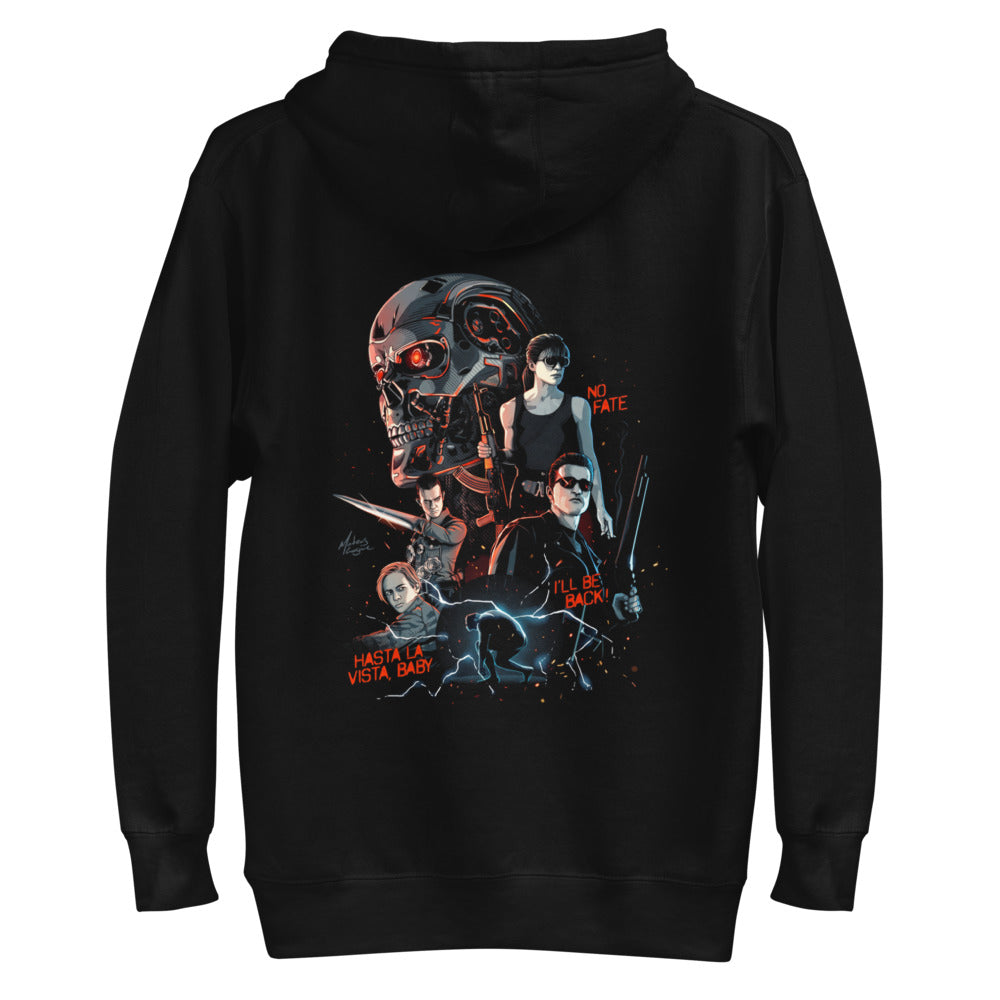 Hoodie Terminator No Fate Hasta La Vista - Plano