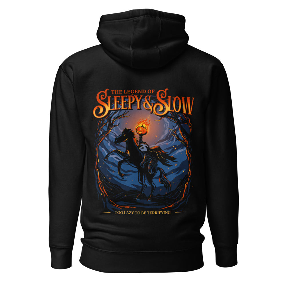 Hoodie The Legend Of Sleepy And Slow Sloth - Espalda
