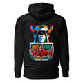 Hoodie Voltron Neon Robot Head Yellow Eyes - Espalda