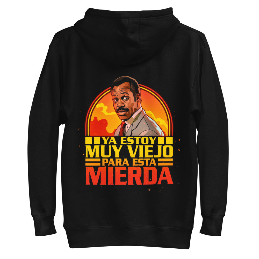 Hoodie Ya Estoy Muy Viejo Para Esto - Plano