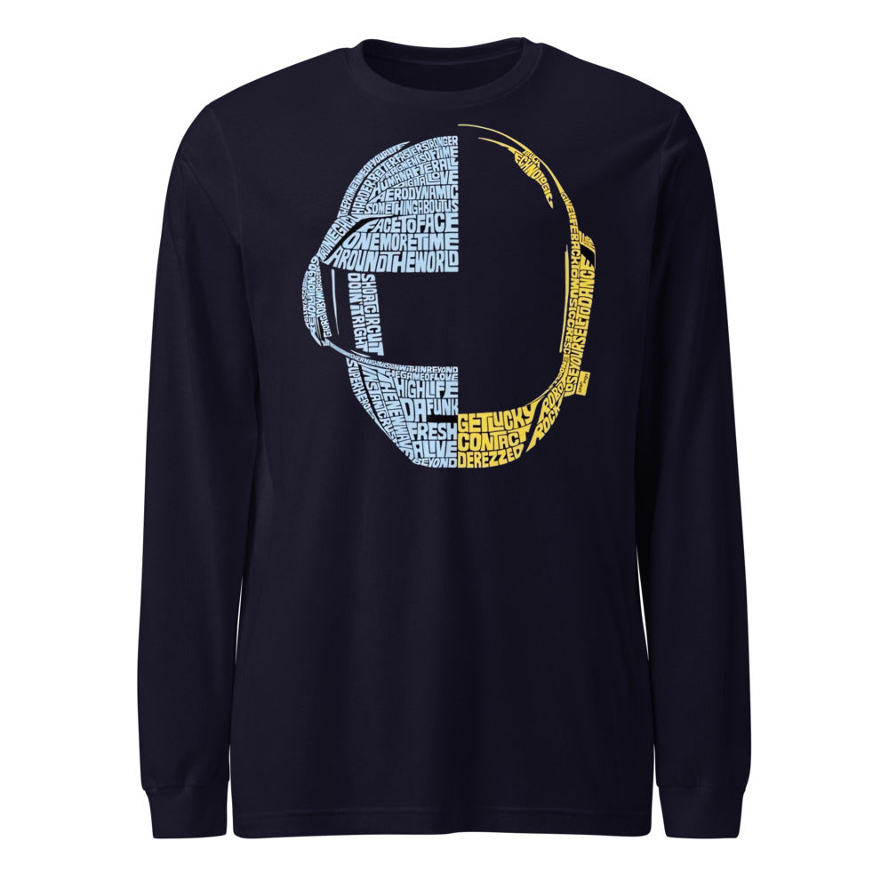 Manga larga Daft Punk - Frente