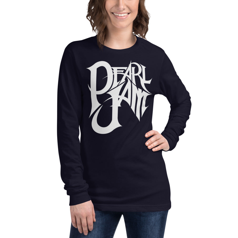 Manga larga Pearl Jam Rock band - Modelo femenina