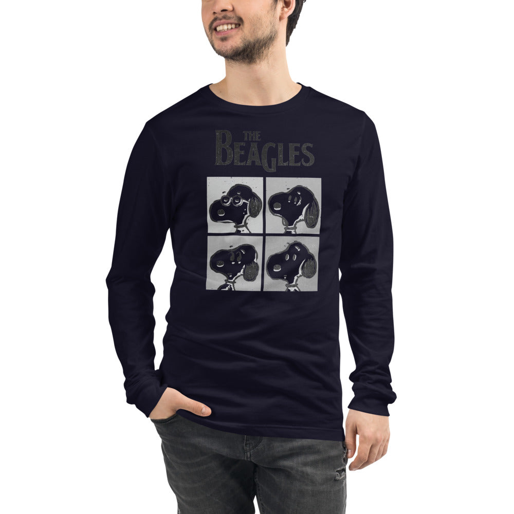 Manga larga The Beagles - Modelo masculino